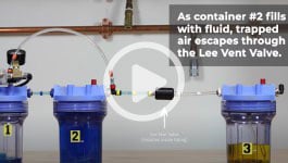 Lee vent valve demonstration: Restore system performance