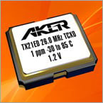 1.2 V TCXOs designed for small portable battery-operated devices