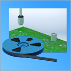 SMT threaded standoffs for PCBs from Keystone