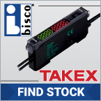 Takex's dual display fiber optic sensor: F85RN