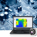 Measurement of thermal stress-induced deformation of electronic circuit boards