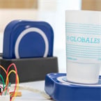 Smart coaster helps hospital staff keep track of patient hydration