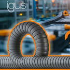First certified robotic energy supply system for dry cleanrooms developed by Igus