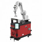 Pre-engineered robot work cell is a compact, cost-effective and intuitive solution to productivity challenges
