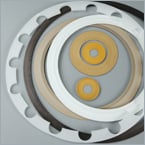 PTFE parts for hydraulic and pneumatic use