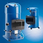 Scroll compressor renders heat pumps viable in colder climates