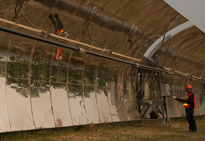 Some of the latest trends in parabolic trough collector design