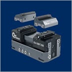 SLX Digit vise designed for automated quick jaw changes