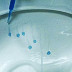 New coating promises to keep bacteria from clinging to toilets.