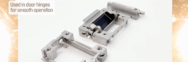 Precision MIM parts form quality door hinge