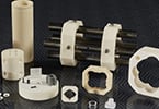 High precision machining of hard materials