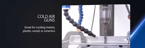 Effective and versatile spot cooling with Vortec cold air guns