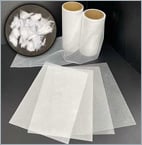 Ultra-thin 100% polyolefin nonwoven