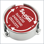 Customizable high-power, high-isolation surface-mount circulators