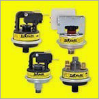 Pressure switches for gas, water, air sensing applications