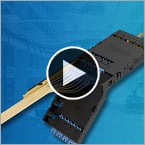 Video: Amphenol’s fiber panel supports 192 LC connections