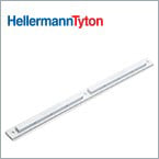 HellermannTyton WireRail multi-slot adhesive cable tie mounts