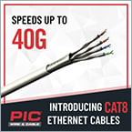 Unleash speed: Introducing CAT8 cable from PIC